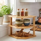 Étagère de Cuisine en Bambou
