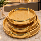 pack 3 Plateaux Élégance